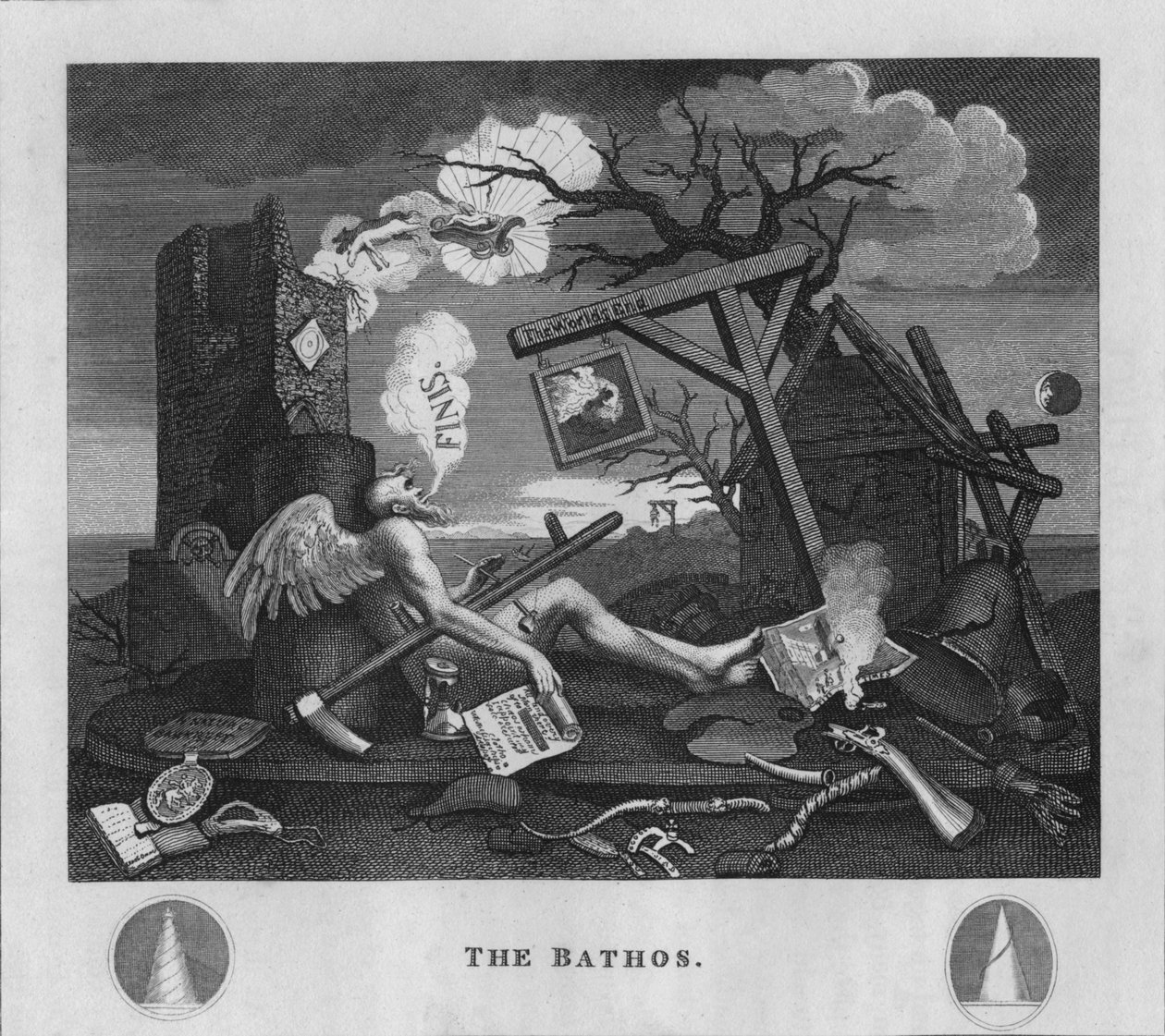 The Bathos，1807年，1827年。 作者 托马斯库克