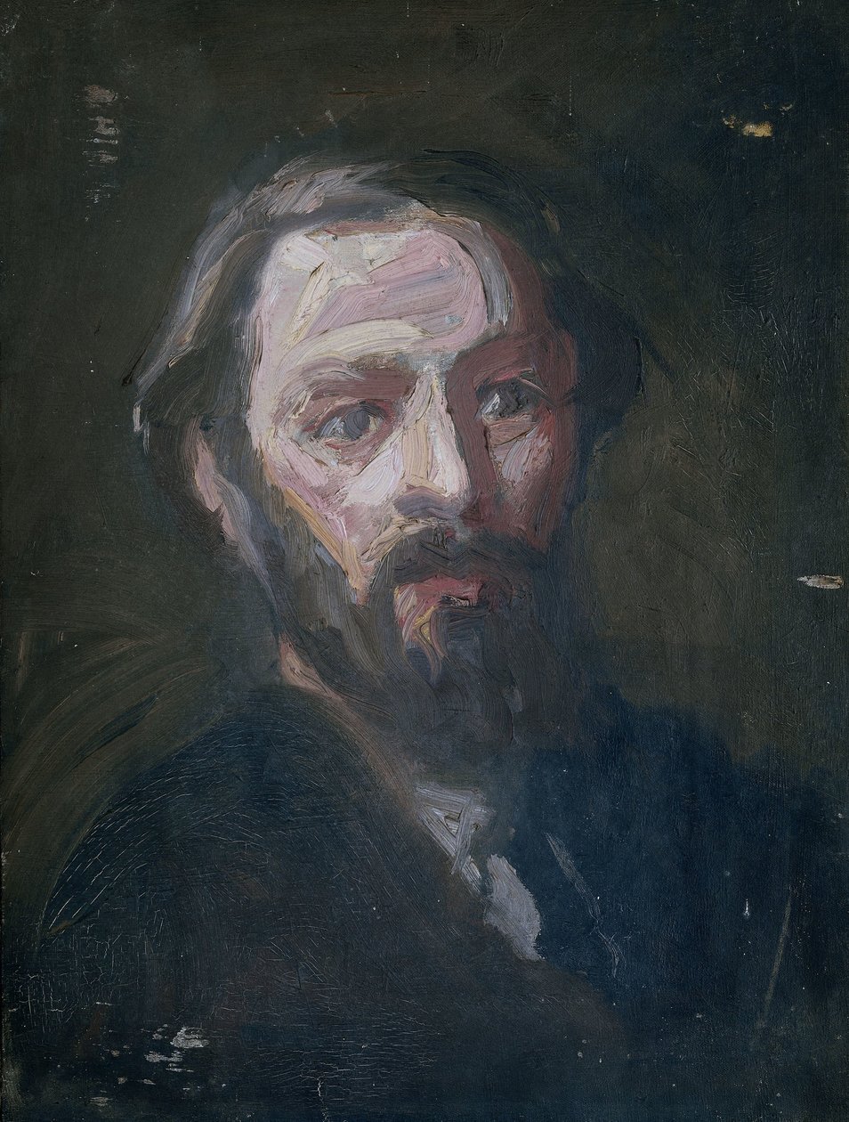 雕塑家皮尔·潘德 (Pier Pander) 的肖像（1864-1919） 作者 托马斯酷