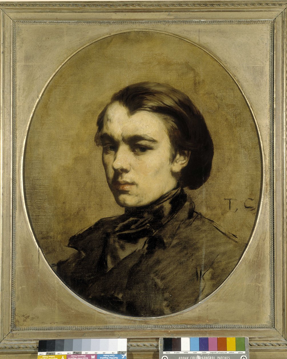 亨利·迪迪埃 (Thomas Couture) 的肖像 (1815-1879) 作者 托马斯·库蒂（Thomas Couture）