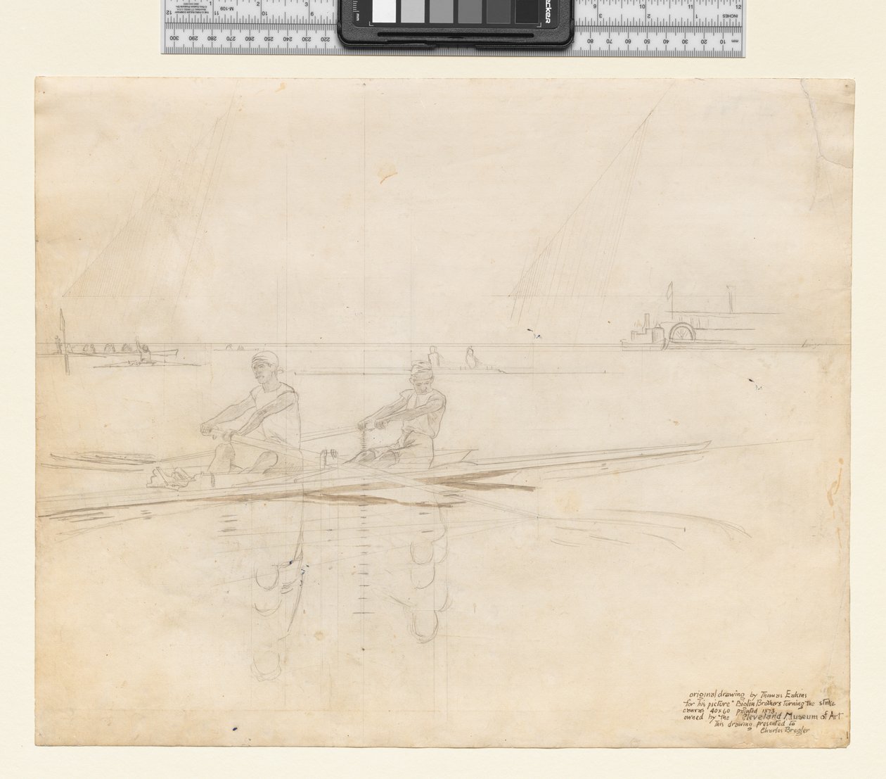 1873年，Biglin兄弟扭转了局面 作者 托马斯·考珀思韦特·埃金斯