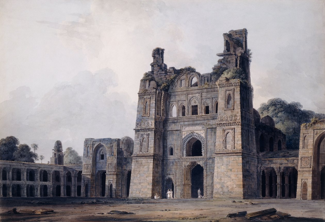 阿塔拉清真寺，Jaunpur，北方邦， 作者 托马斯·丹尼尔