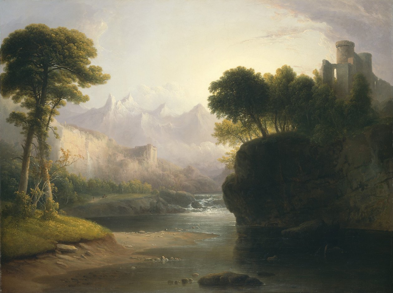 梦幻般的风景》，1834年。 作者 托马斯·多蒂