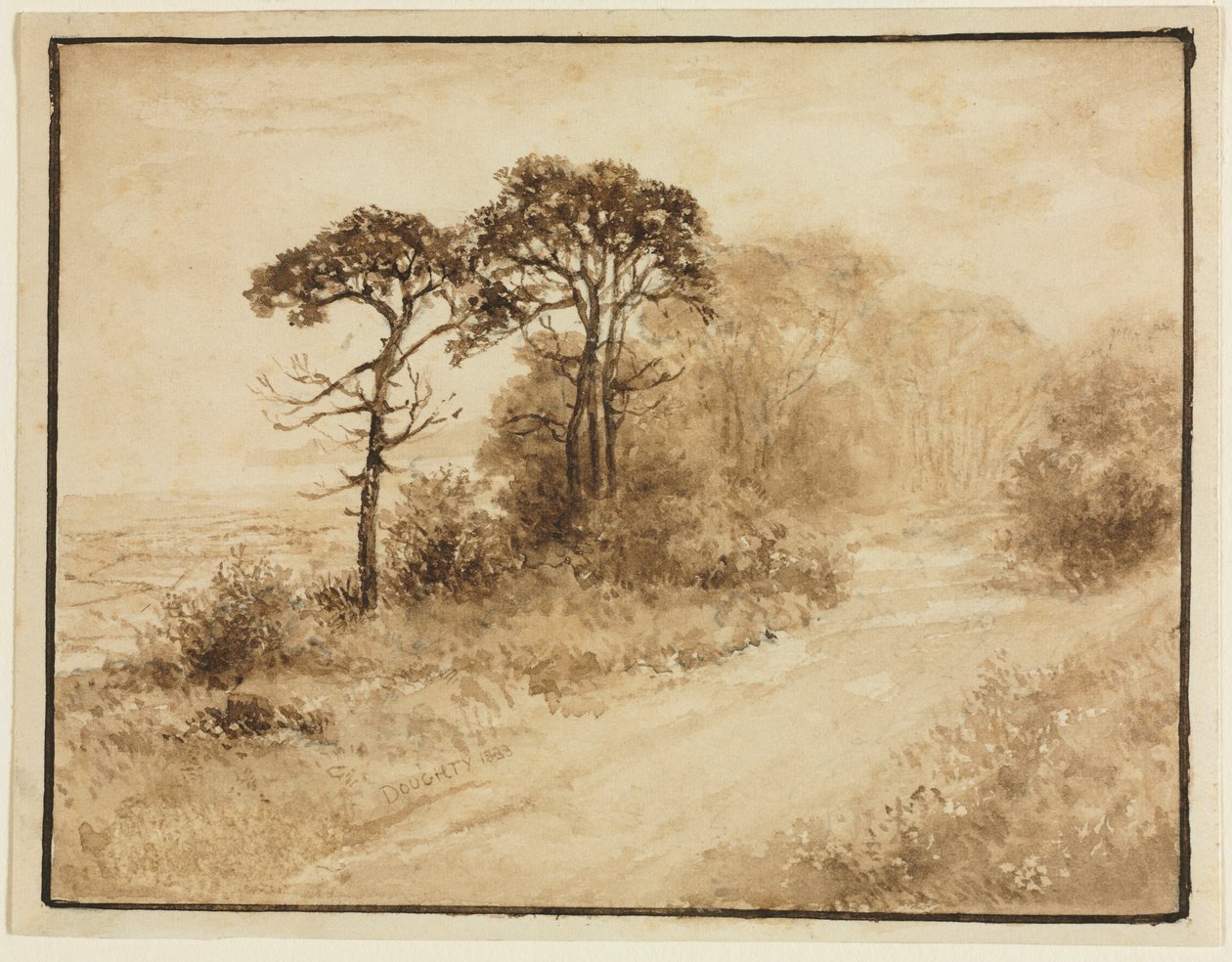 蜿蜒道路景观 作者 托马斯·多蒂