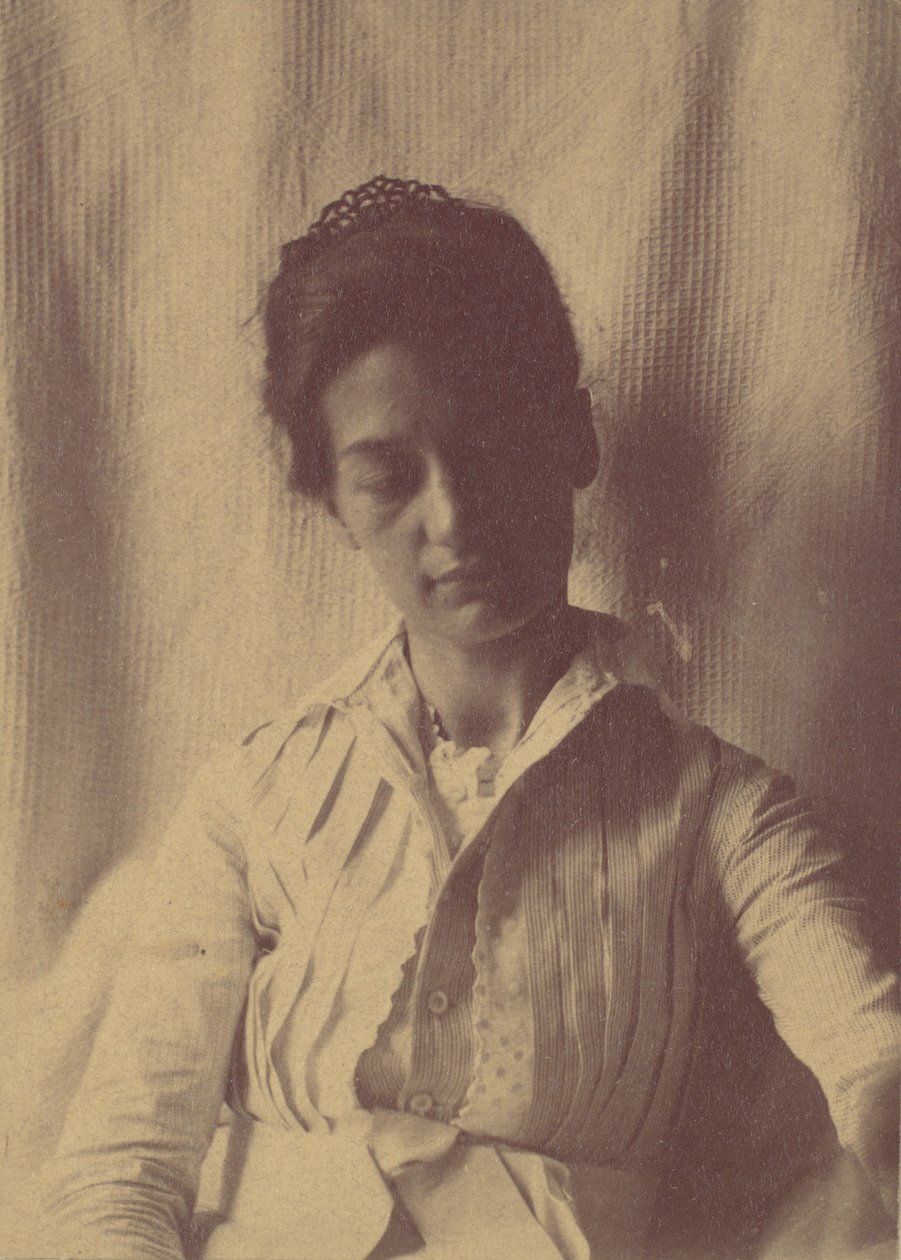[Mrs. Eakins or Her Sister Doll], 1880s-90s. 作者 托马斯·埃金斯