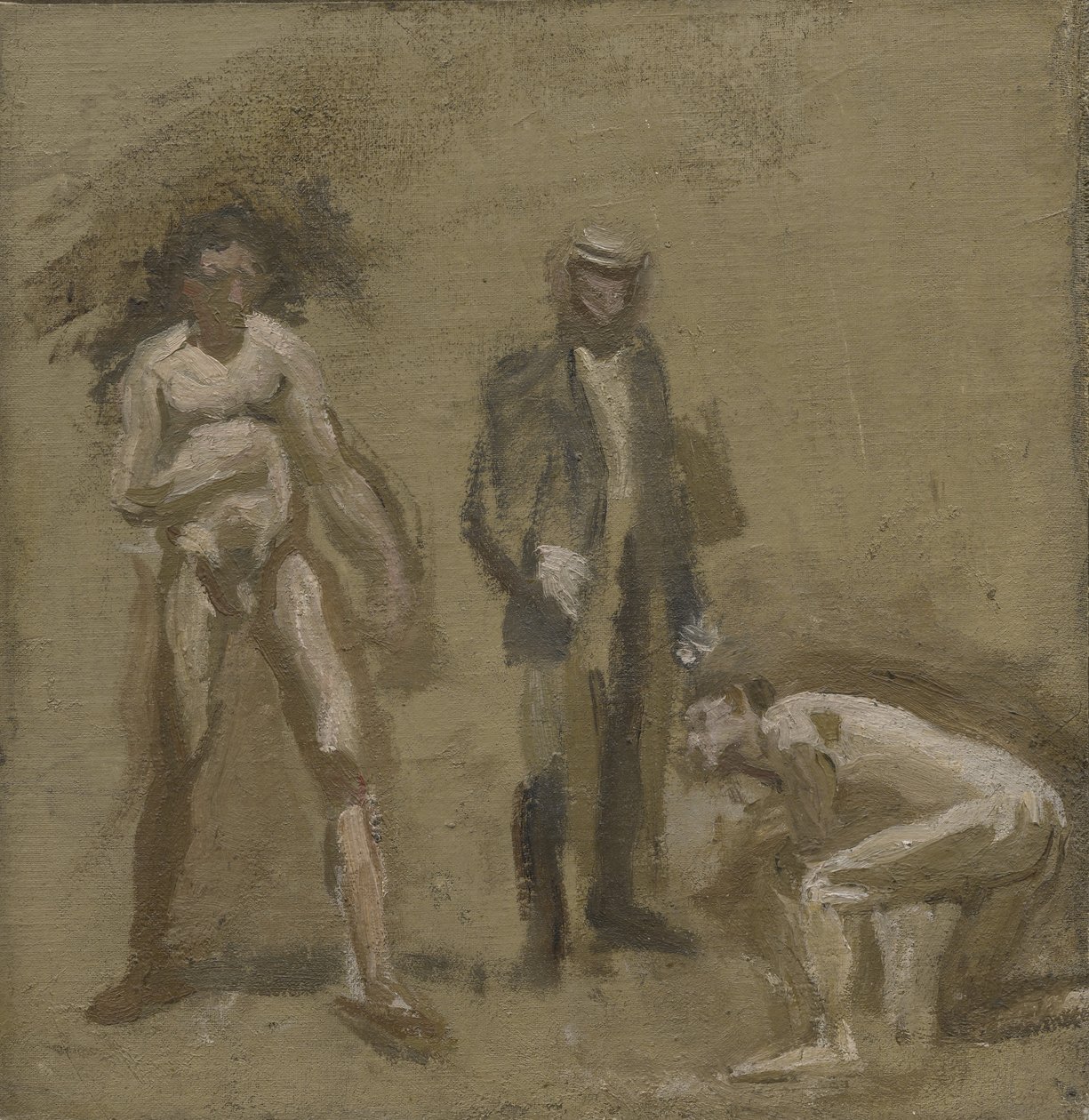 以伯爵为研究对象，1898年 作者 托马斯·埃金斯