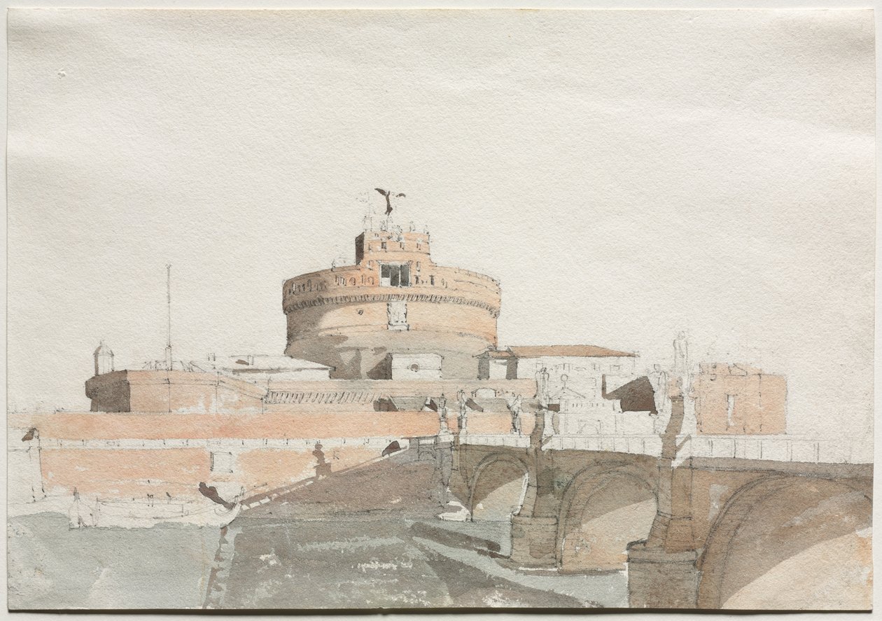 Castel Sant Angelo。 作者 托马斯·恩德斯