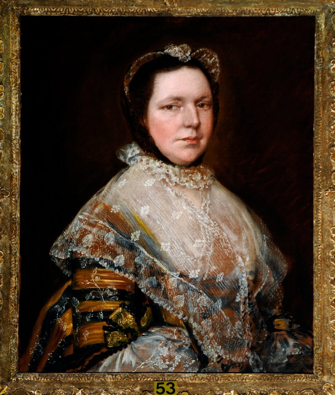 Elizabeth Prowse (oil on canvas) 作者 托马斯·盖恩斯伯勒