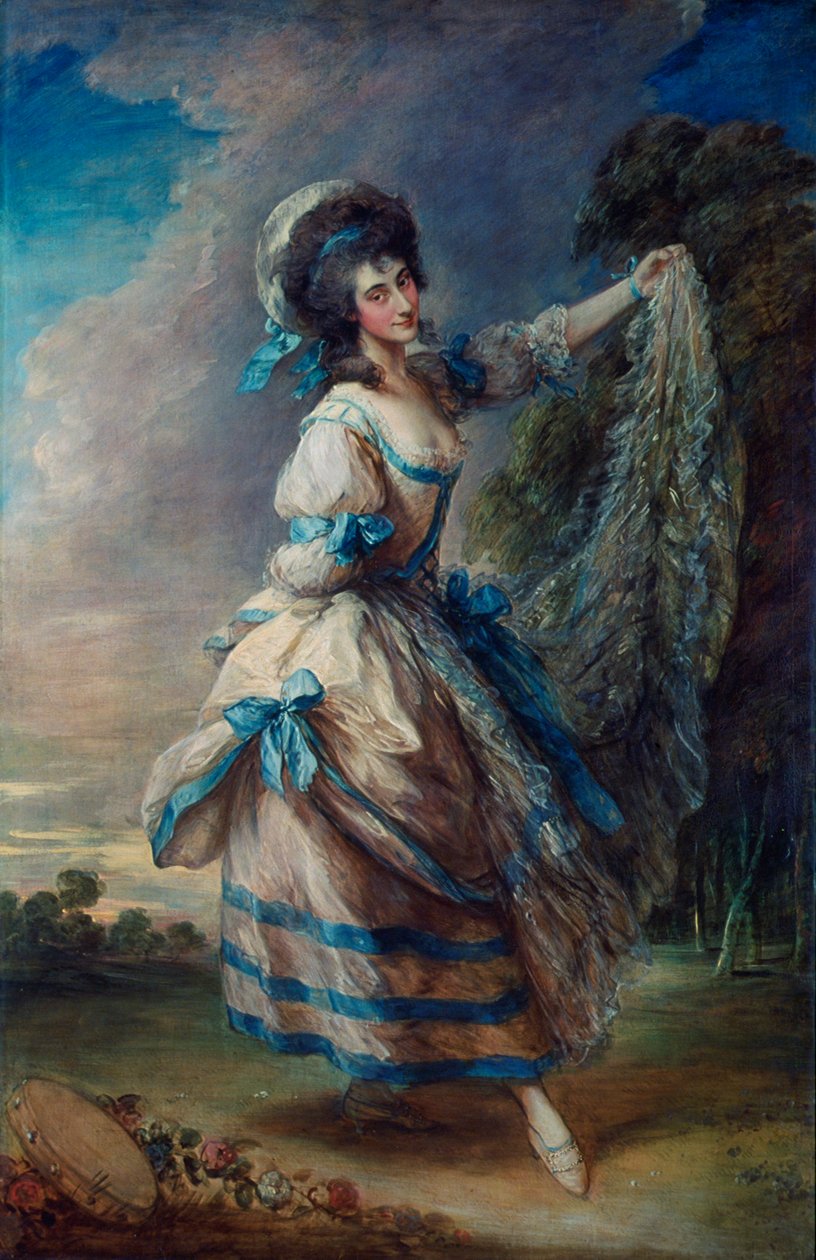 乔凡娜·巴切利（Giovanna Baccelli），1782年 作者 托马斯·盖恩斯伯勒