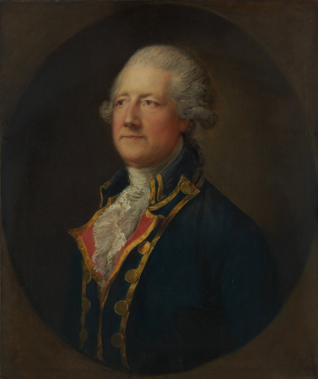 约翰·霍巴特（John Hobart）1723-1793，白金汉郡第二伯爵。 作者 托马斯·盖恩斯伯勒