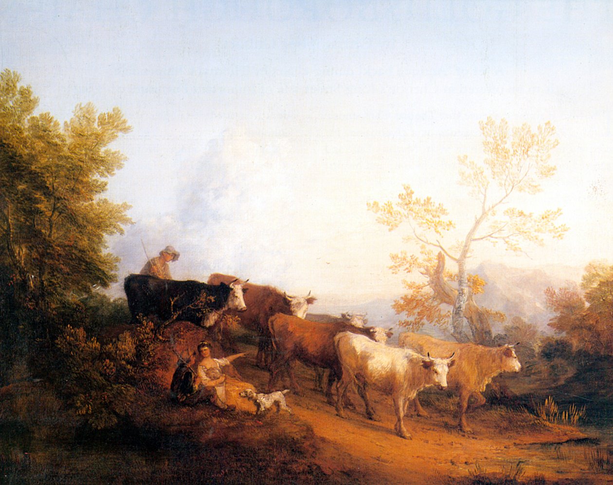 Kuhherde gainsborough 作者 托马斯·盖恩斯伯勒