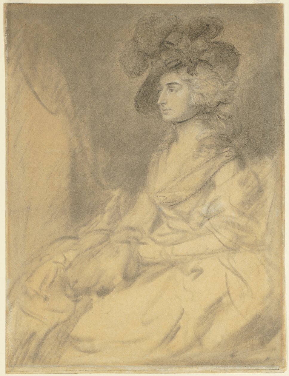 萨拉·西登斯夫人（Sarah Siddons），1785年。 作者 托马斯·盖恩斯伯勒