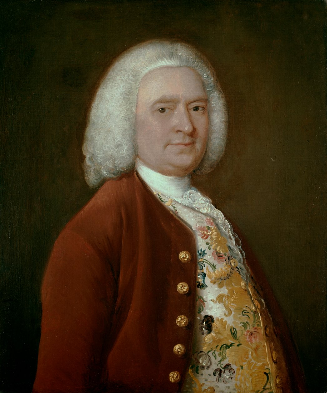 理查德-劳埃德爵士，1696-1761，约1750。 作者 托马斯·盖恩斯伯勒