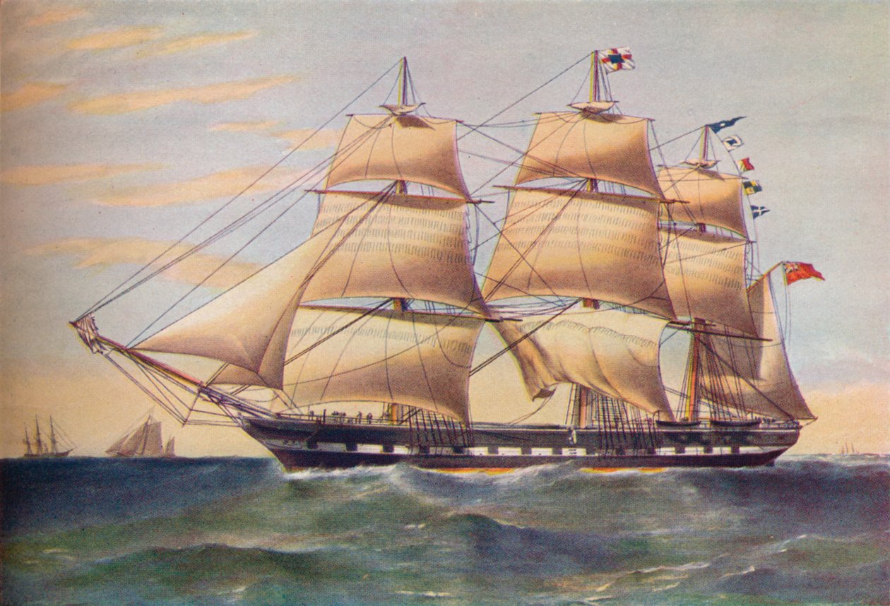 快船，苏塞克斯，c1853 作者 托马斯·戈德沃斯·达顿