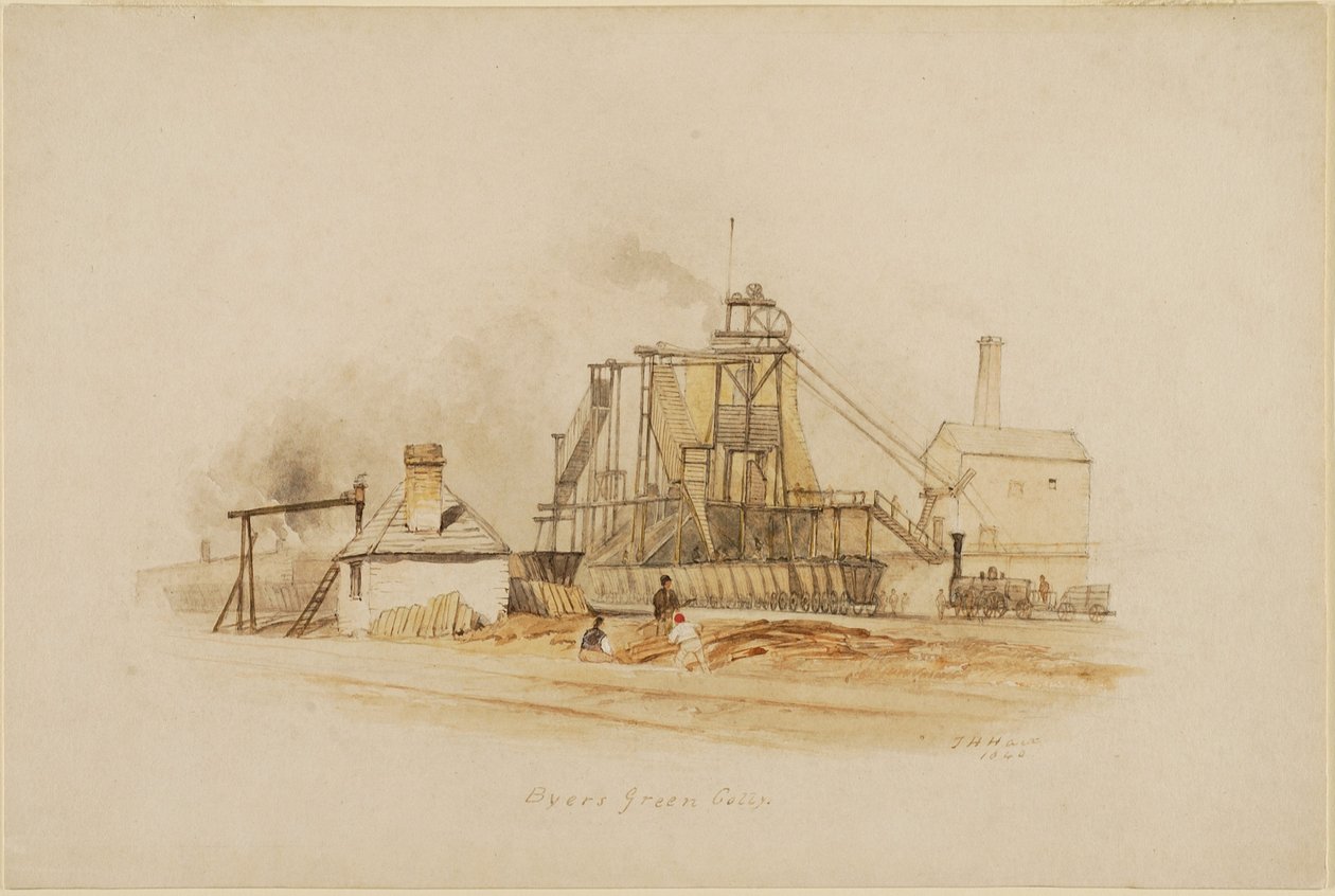 Byers Green Colliery 作者 托马斯·H·海尔