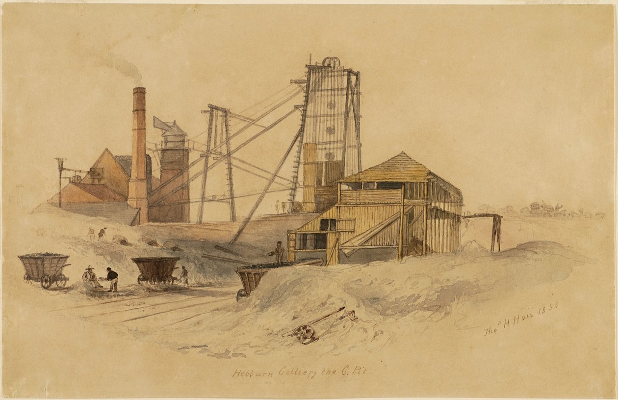 Hebburn Colliery，The C Pit 作者 托马斯·H·海尔
