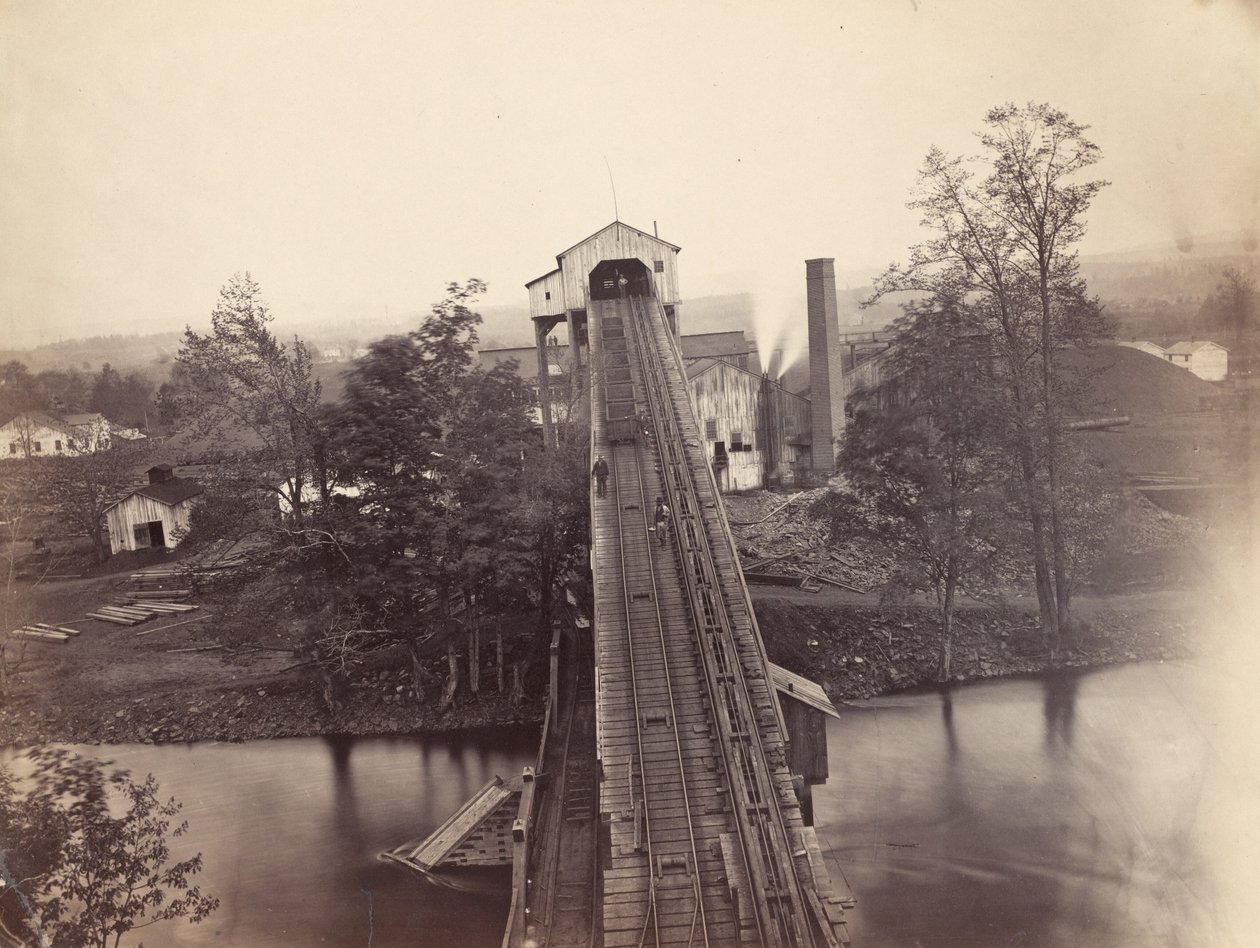 Von Storch Breaker, Del. & Hudson Canal Co., c. 1863-1865。 作者 托马斯·H·约翰逊