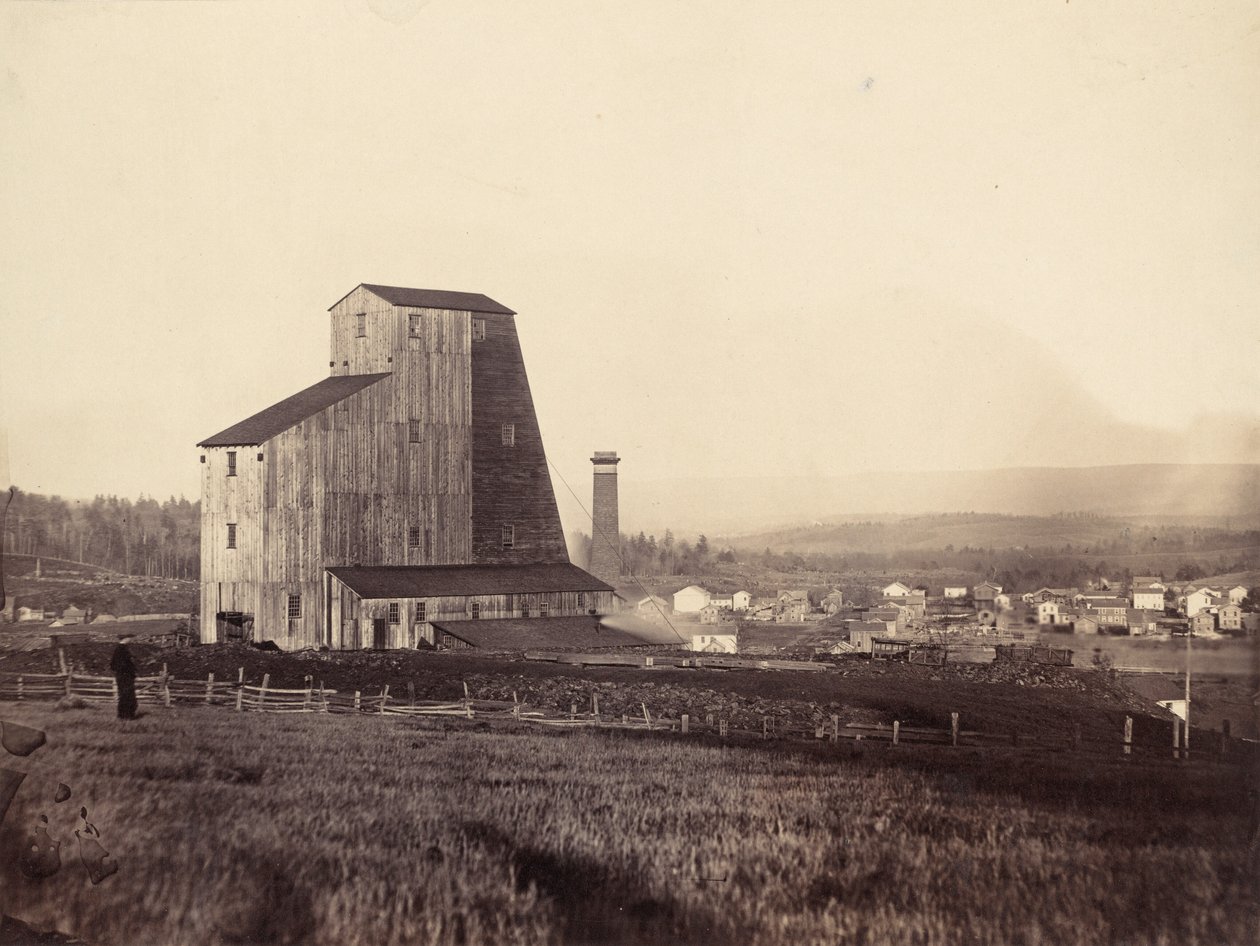 Von Storch Shaft, Del. & Hudson Canal Co. 作者 托马斯·H·约翰逊