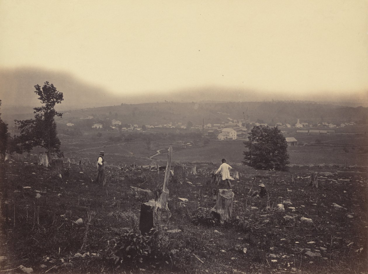 Waymart, Del. & Hudson Canal Co., c. 1863-1865。 作者 托马斯·H·约翰逊