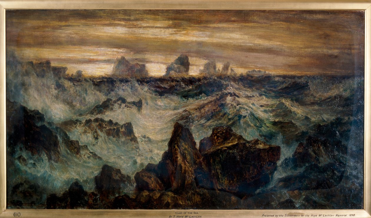 海之岛》，1894年 作者 托马斯·霍普·麦克拉克伦