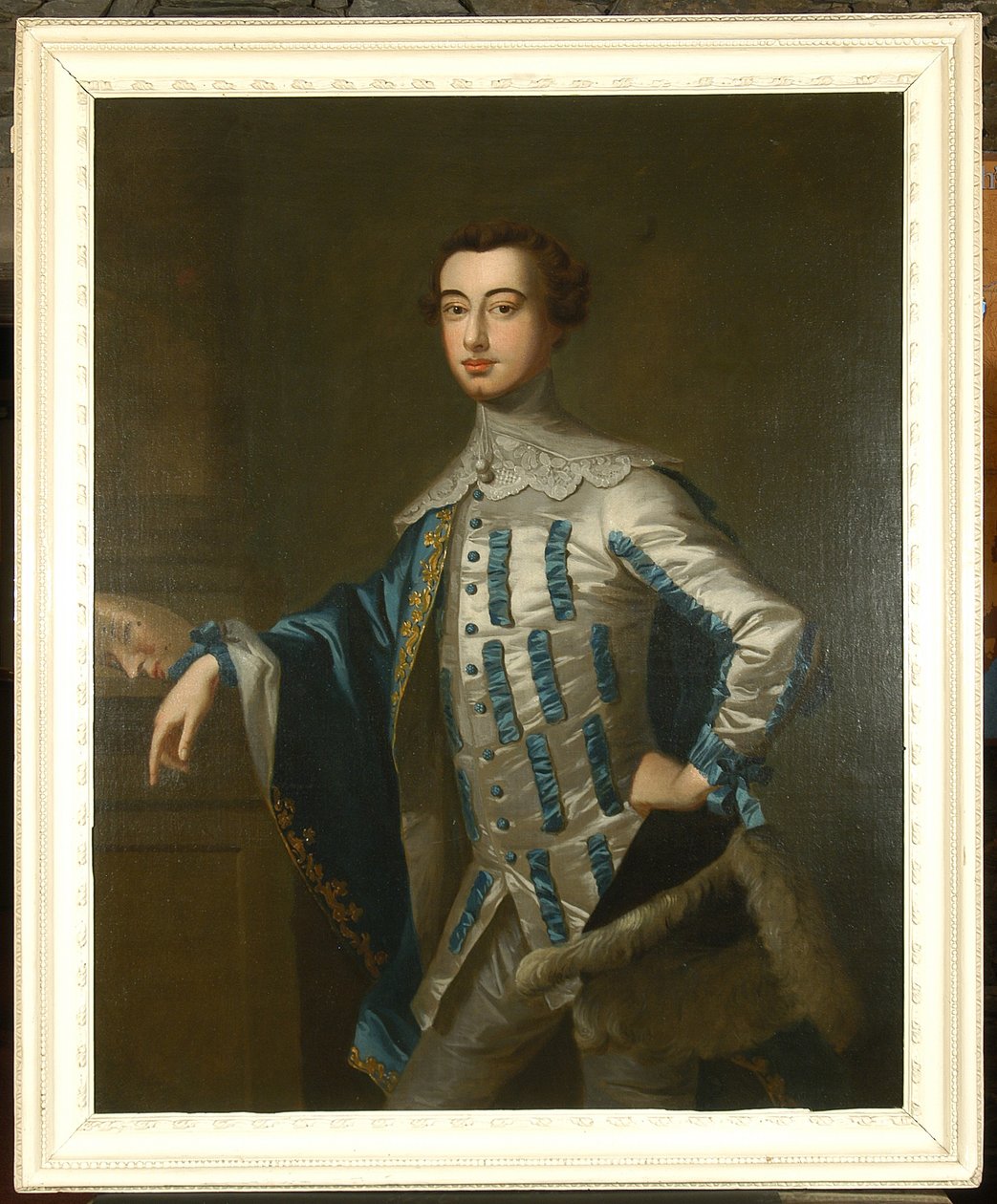 James Lowther爵士的肖像，First Earl Lonsdale，c.1755 作者 托马斯·哈德森
