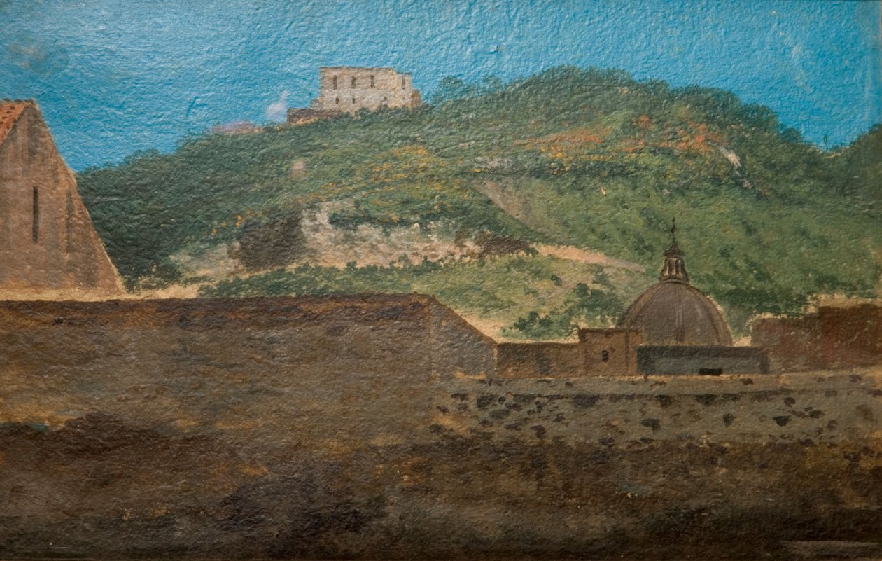 那不勒斯附近的山顶，1782年 作者 托马斯·琼斯