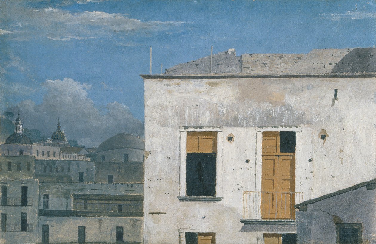 那不勒斯的建筑》，1782年 作者 托马斯·琼斯