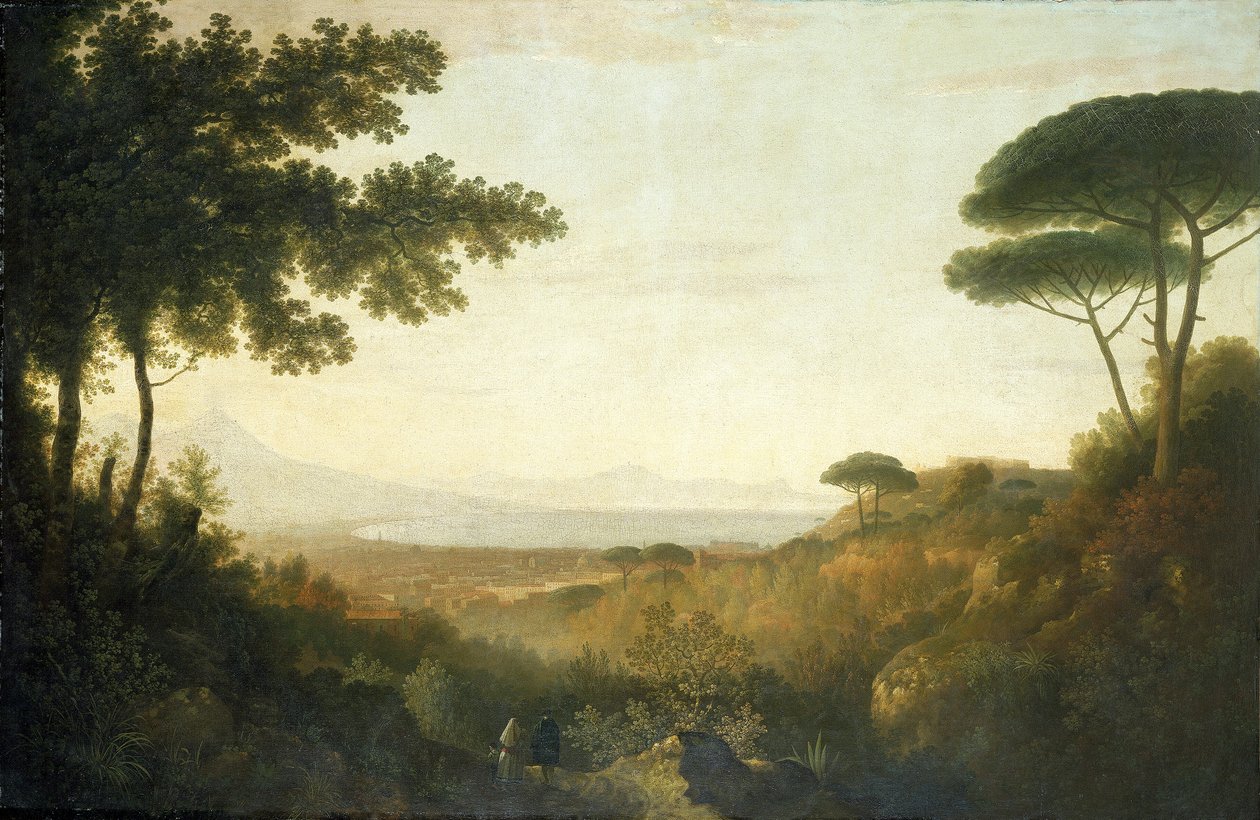 那不勒斯湾》，1782年 作者 托马斯·琼斯