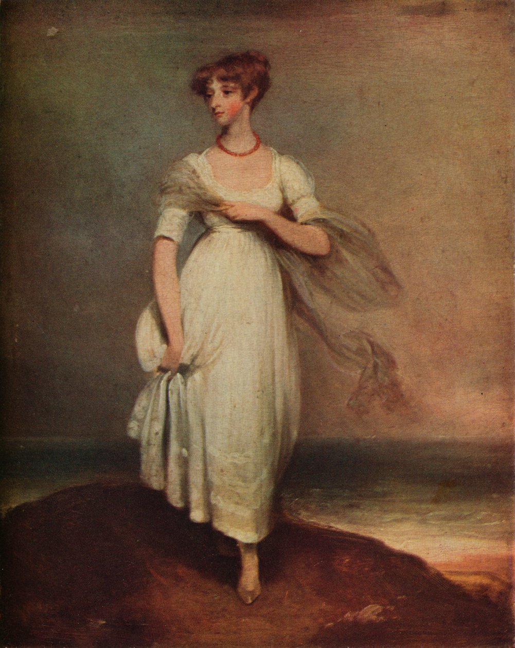 夫人拉维尼亚·格雷（Lavinia Grey），大约在1800年 作者 托马斯·劳伦斯