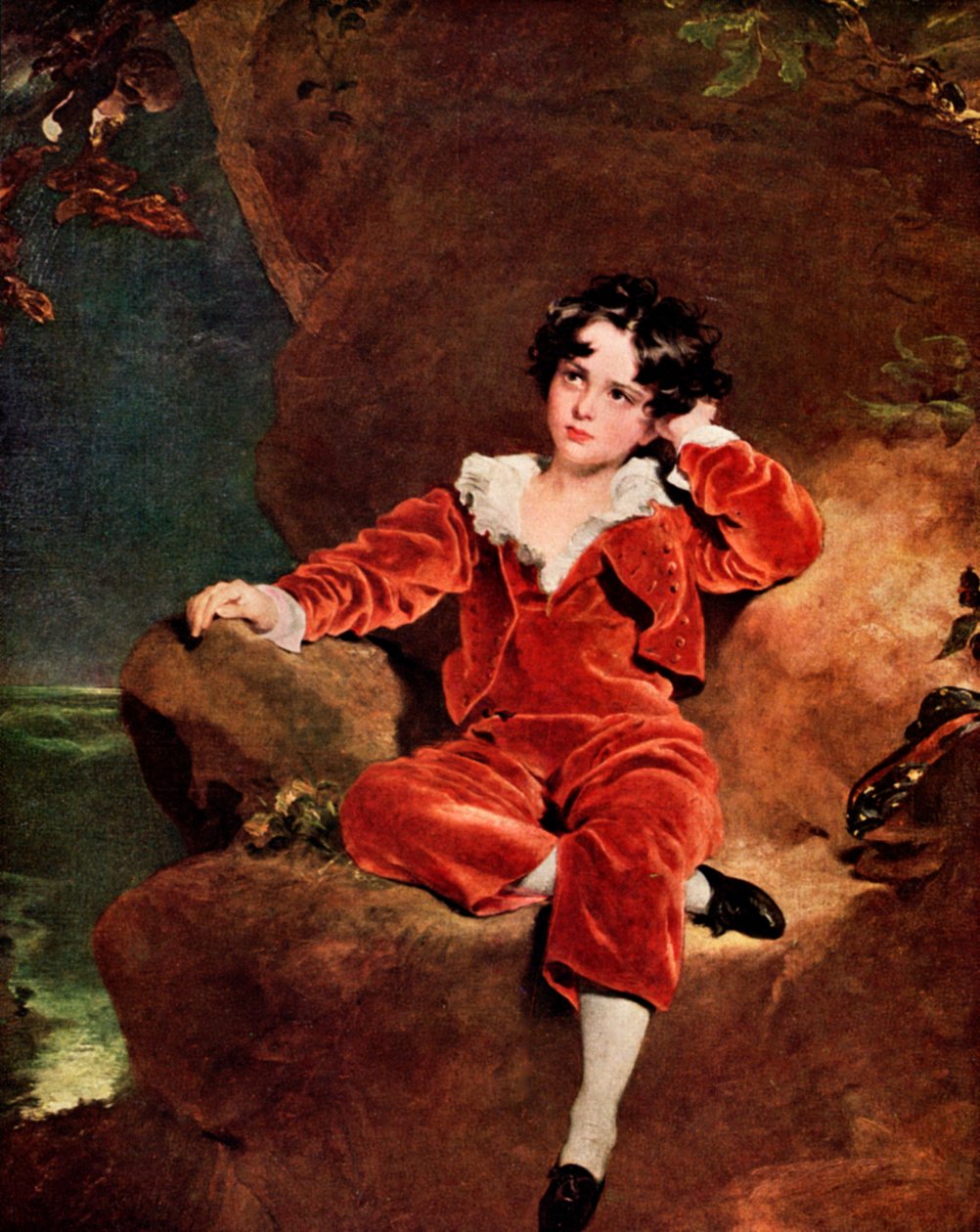 查尔斯·威廉·兰伯顿大师（Charles William Lambton），1825年，1929年 作者 托马斯·劳伦斯