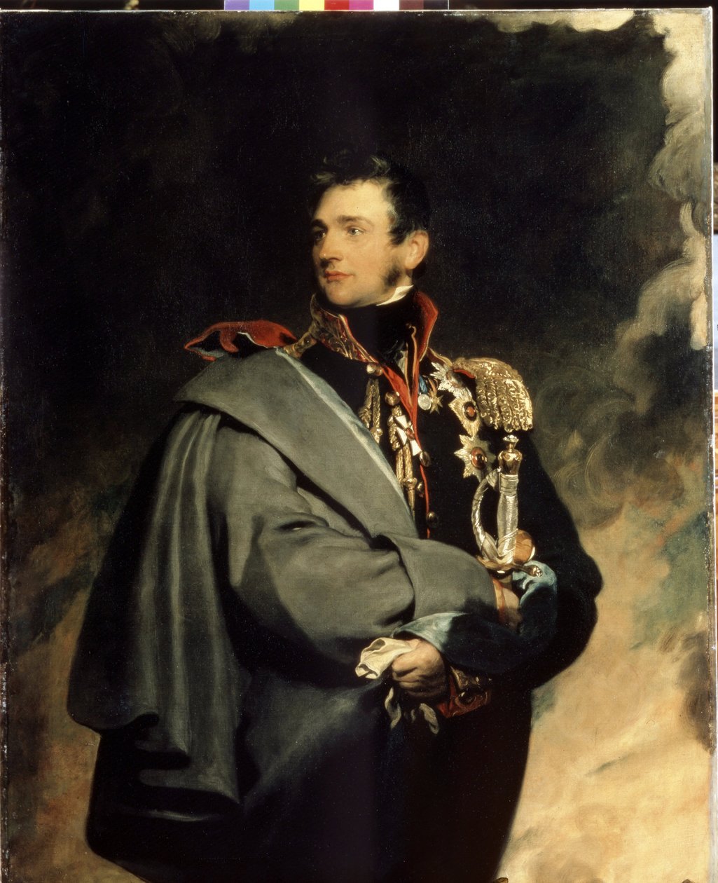 米哈伊尔-沃龙佐夫伯爵（1782-1856 年）肖像。托马斯-劳伦斯爵士（1769-1830 年）的画作 作者 托马斯·劳伦斯