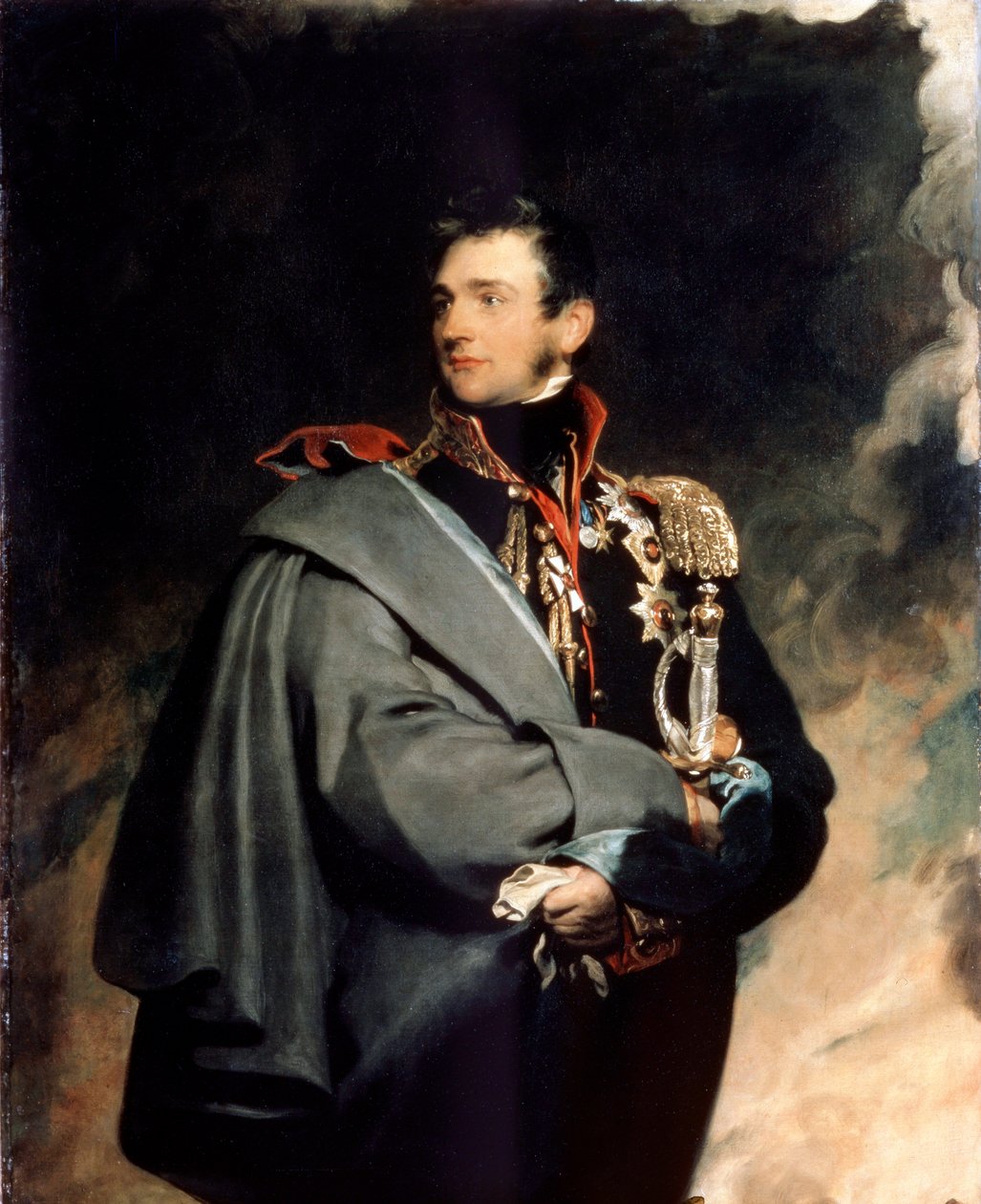 米哈伊尔·沃龙佐夫伯爵的肖像，1782-1830年，1821年。 作者 托马斯·劳伦斯