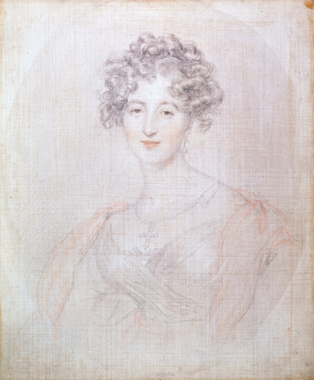 艾丽莎白·沃龙佐娃伯爵夫人的画像，1821年。 作者 托马斯·劳伦斯