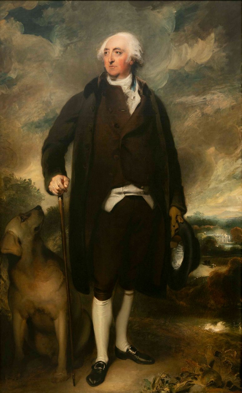 约翰-亨特的画像，1789-1790。 作者 托马斯·劳伦斯