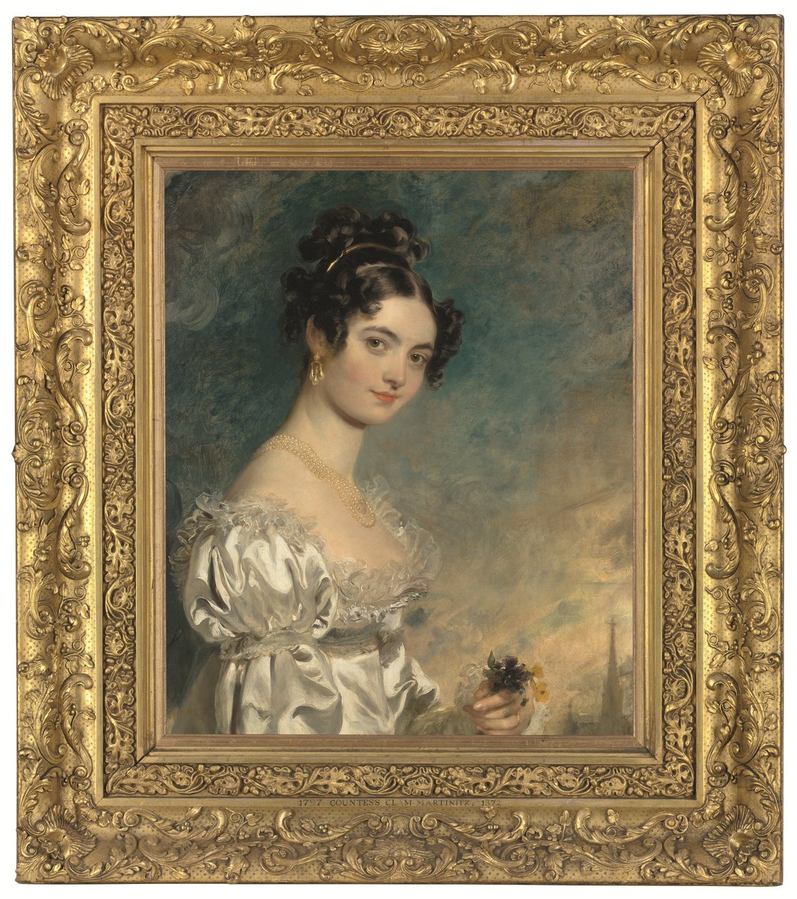塞琳娜-米德夫人肖像（1797-1872 年）（布面油画） 作者 托马斯·劳伦斯