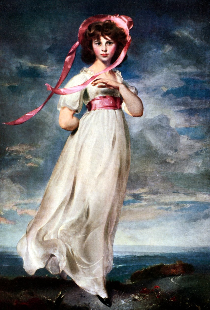 莎拉·巴雷特（Sarah Barrett）Moulin Pinkie，1794年，1926年。 作者 托马斯·劳伦斯