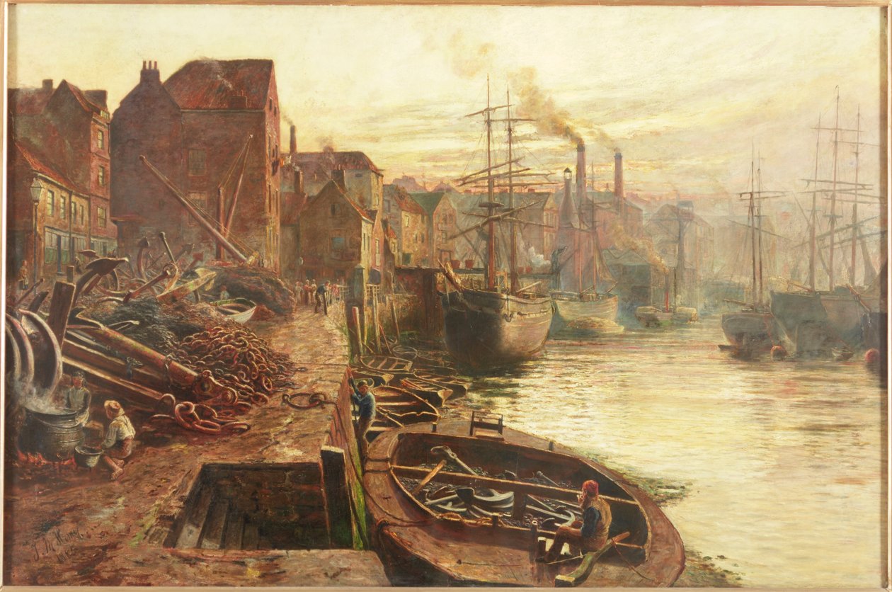 老桑德兰，1885年 作者 托马斯·玛丽·马达瓦斯卡·海米