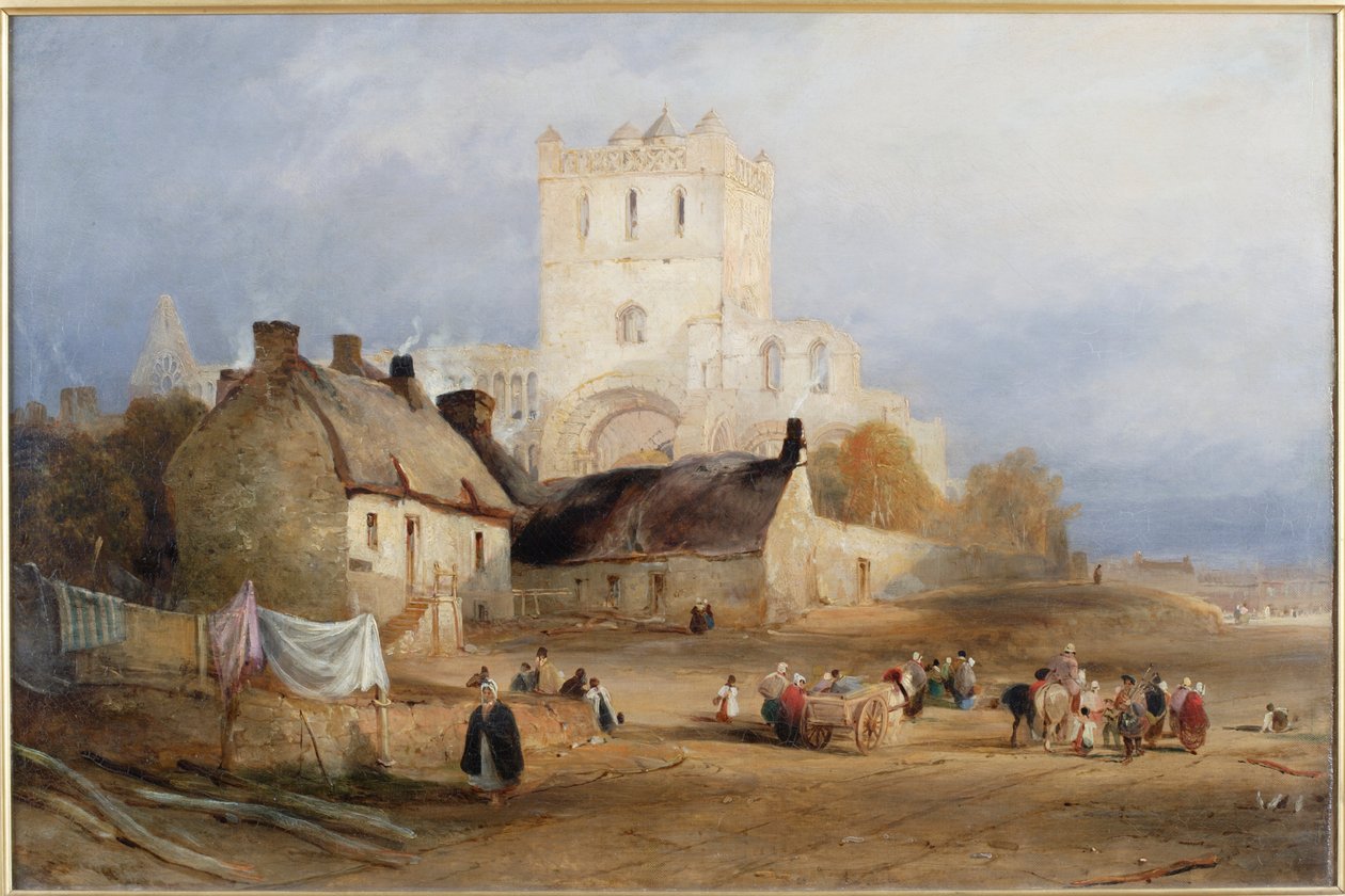 Jedburgh Abbey，1835年 作者 托马斯·迈尔斯·理查森