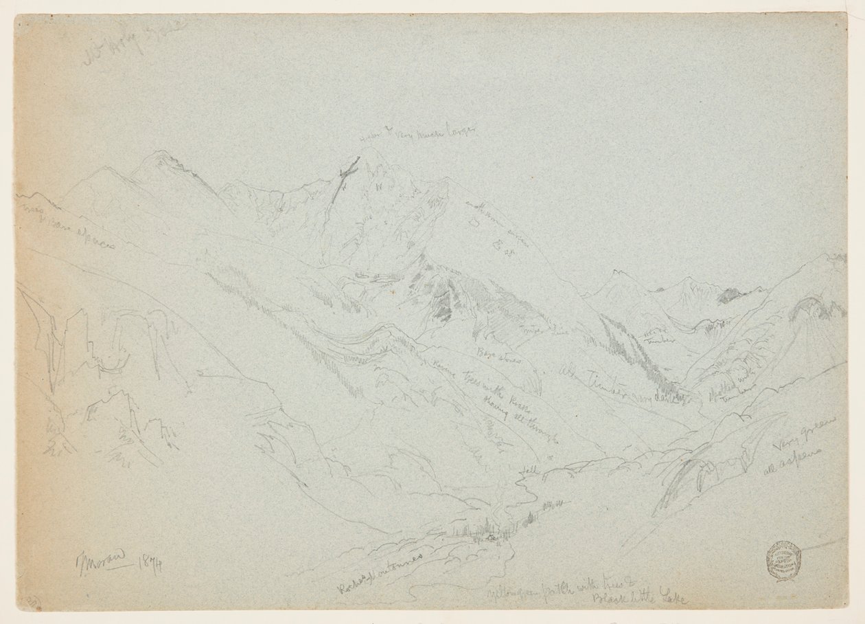 圣十字山 作者 托马斯·莫兰
