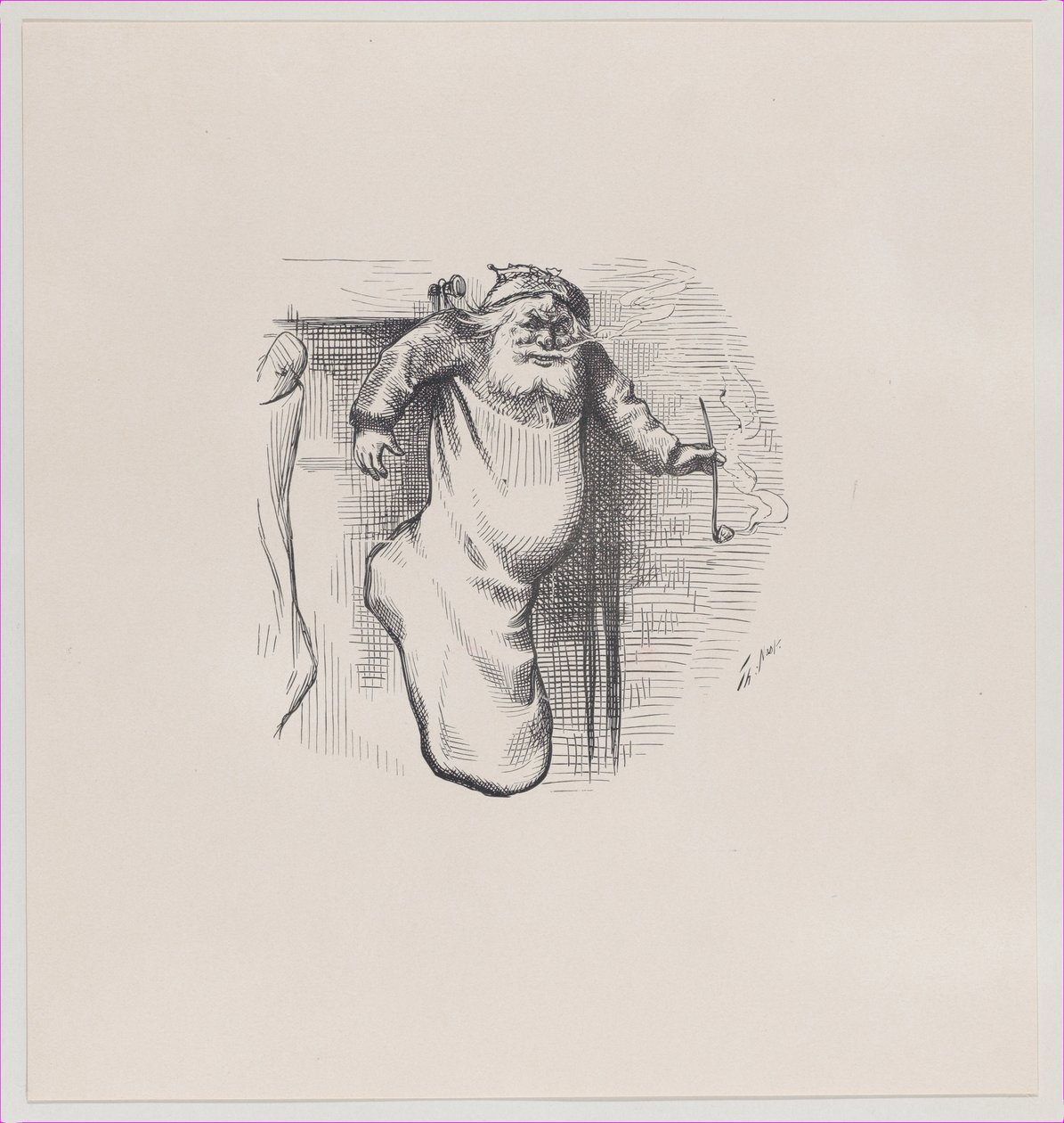 A Stocking Full, January 4, 1879., January 4, 1879. 作者 托马斯·纳斯特