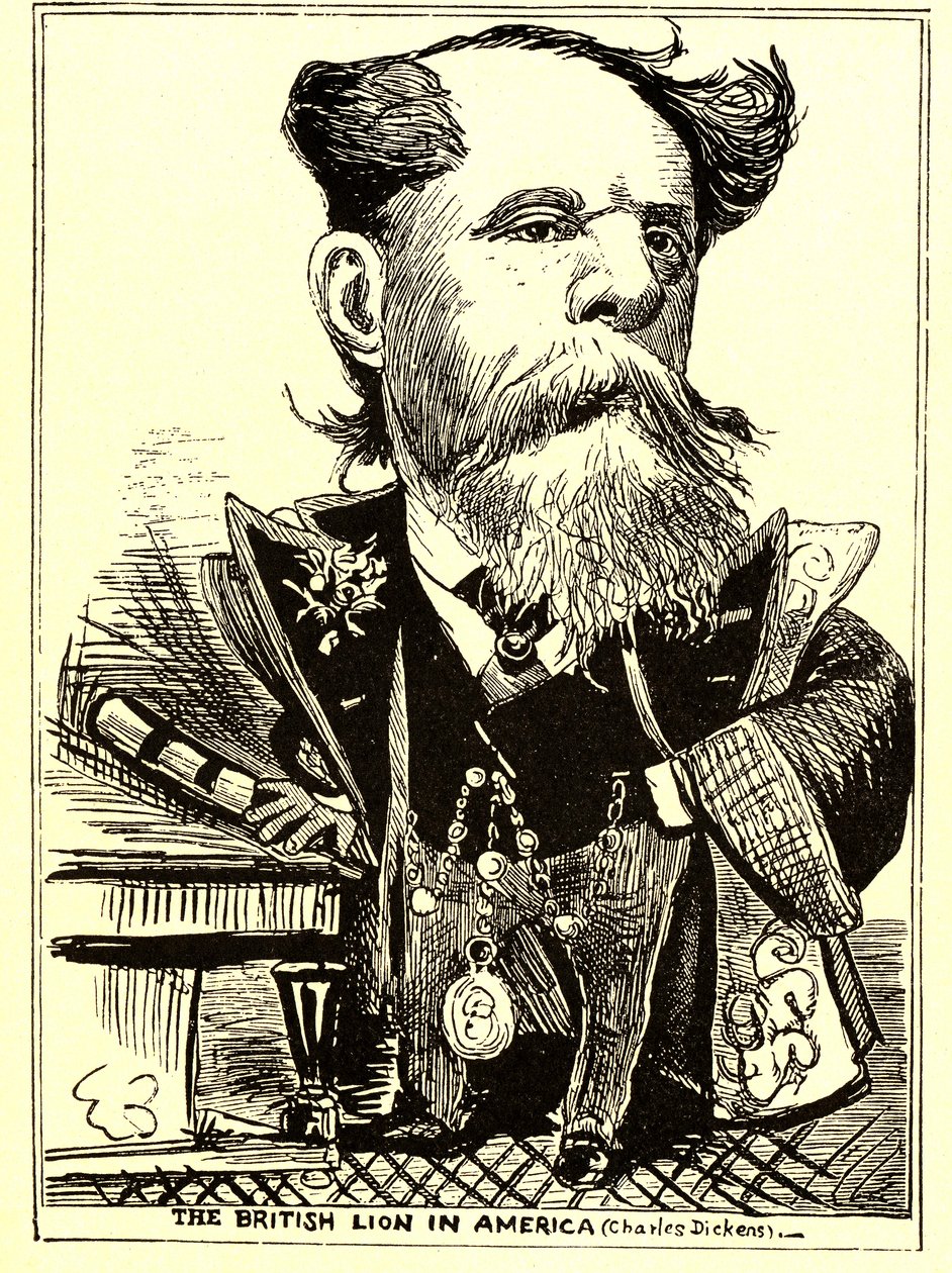 英国狮子在美国，1867-68 作者 托马斯·纳斯特