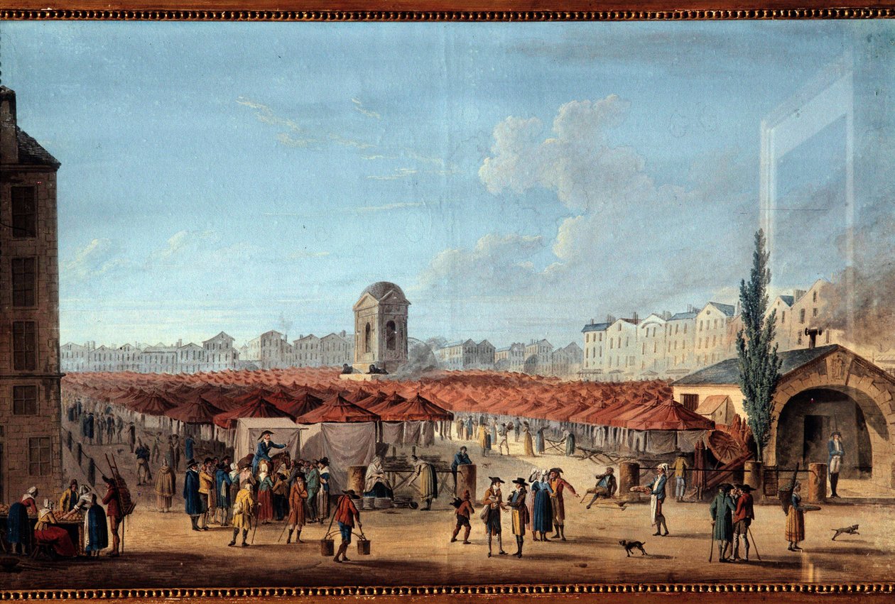 The March of the Innocents in Paris Painting by Thomas Naudet (1778-1810) 1789 Musee Carnavalet, Paris 作者 托马斯·诺德（Thomas Naudet）