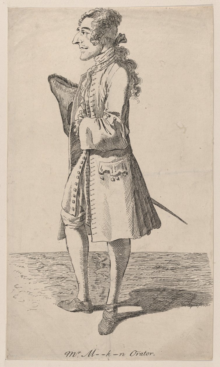 麦克林演说家，1750-80，1750-80。 作者 托马斯·帕奇
