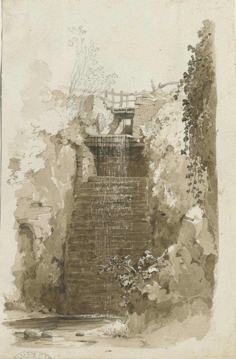 Biddulph-乡村风光：钢笔和水墨画，1837年6月8日（绘画） 作者 托马斯·佩普洛伍德