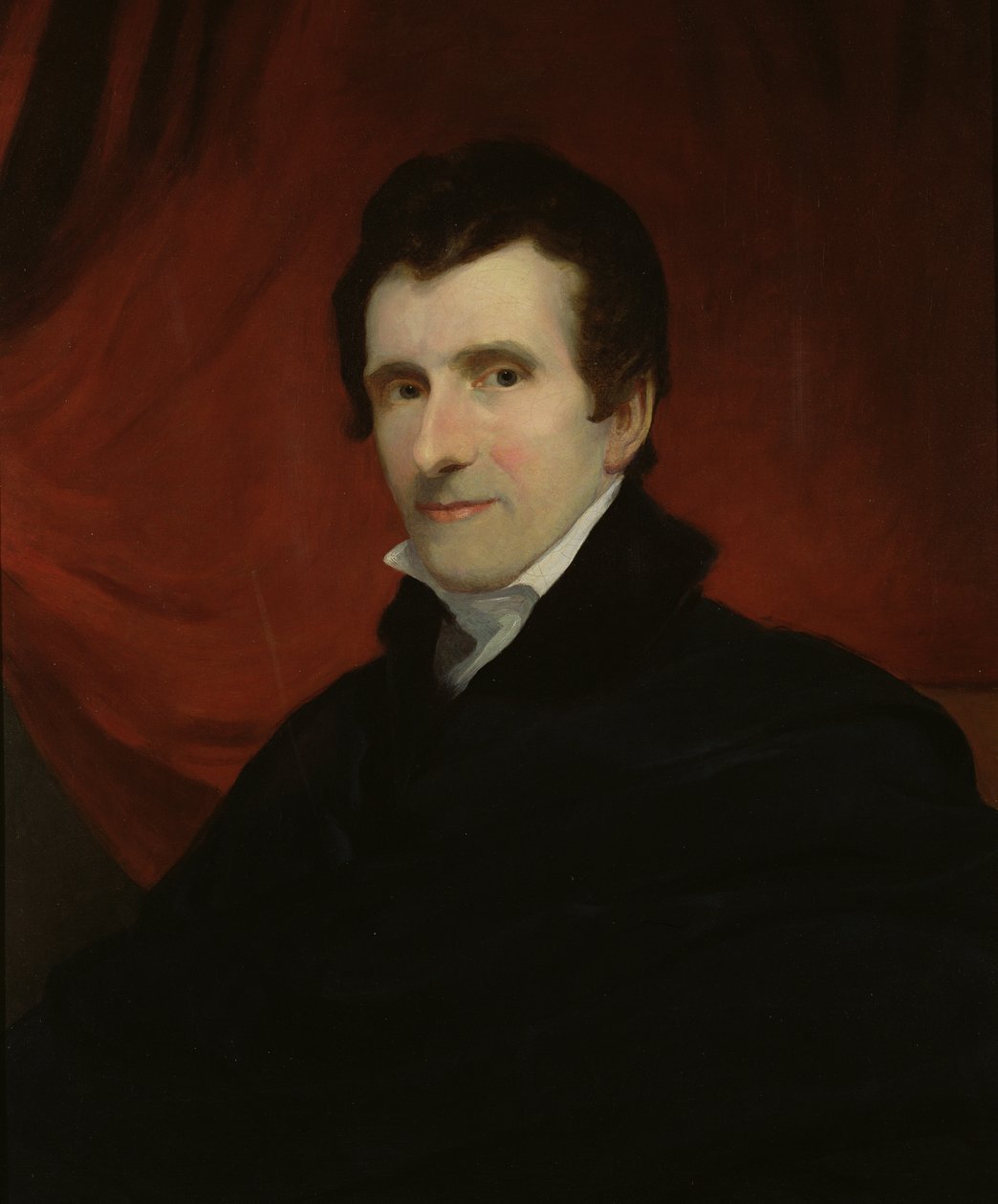 John Soane爵士的肖像（1753-1837） 作者 托马斯·菲利普斯