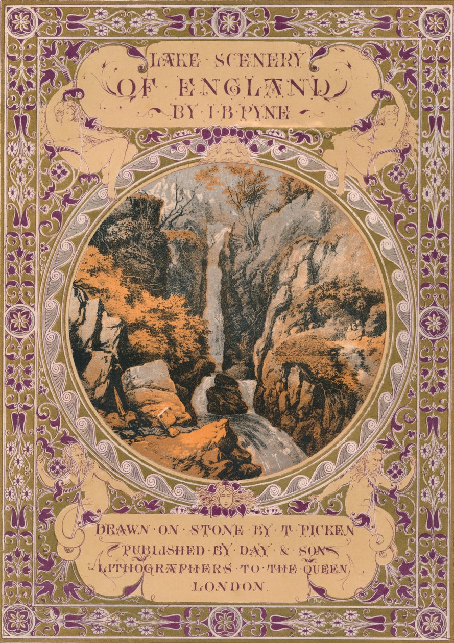 1850年代，JB Pyne撰写的英格兰湖风光的前奏曲。 作者 托马斯·皮肯