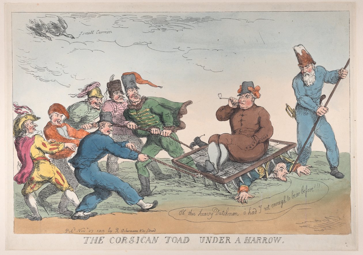 A Corsican Toad Under a Harrow, November 27, 1813. , November 27, 1813. 作者 托马斯·罗兰森