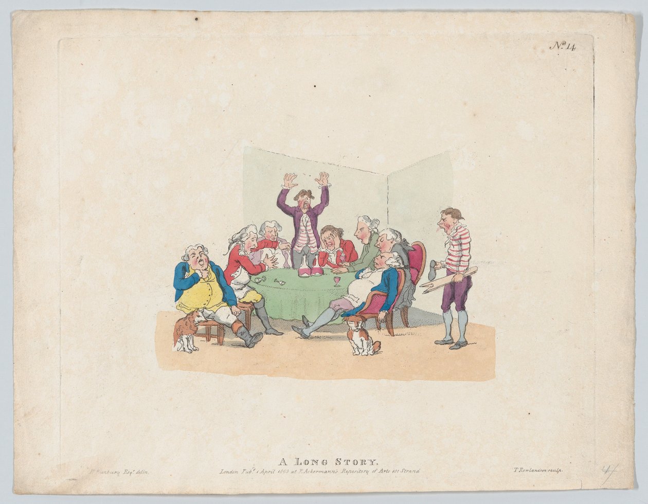 A Long Story, April 1, 1803., April 1, 1803. 作者 托马斯·罗兰森