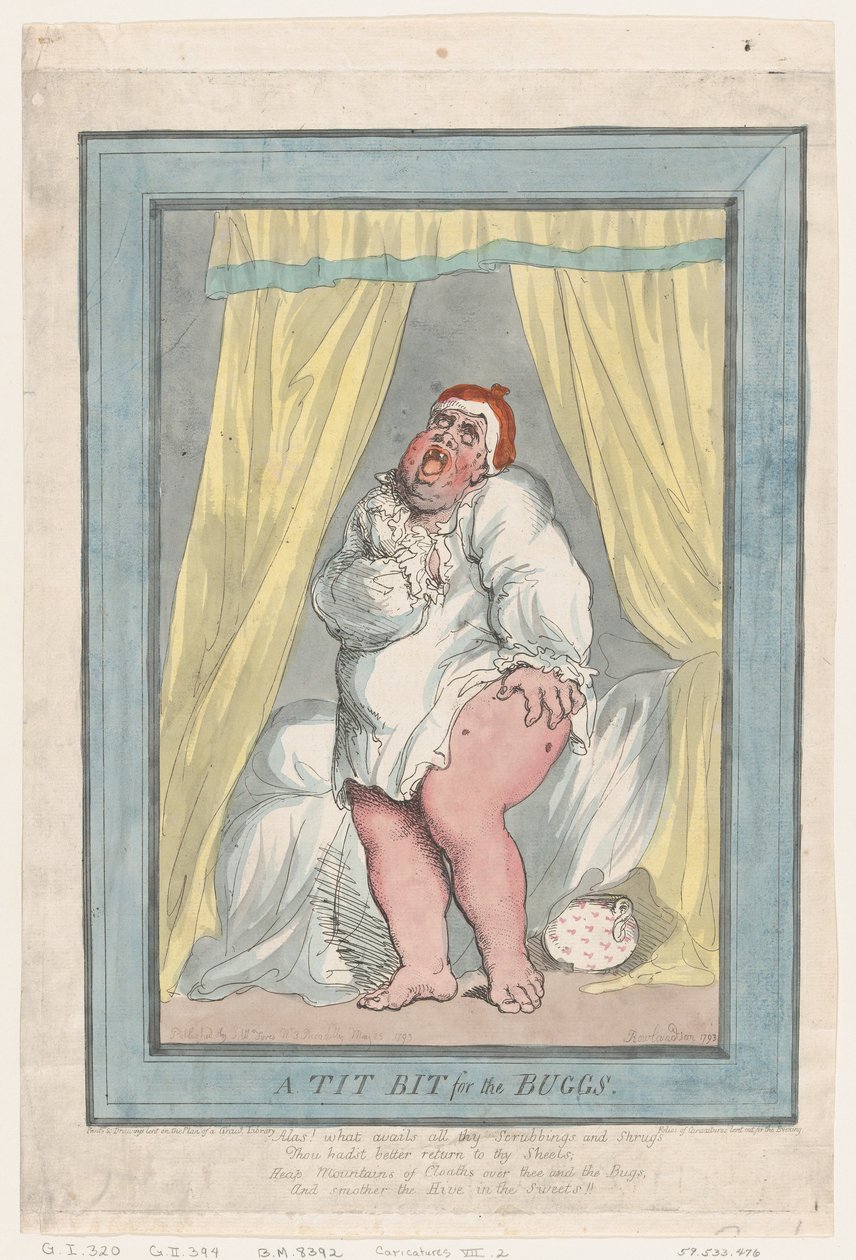 A Tit Bit for the Bugs, May 25, 1793., May 25, 1793. 作者 托马斯·罗兰森