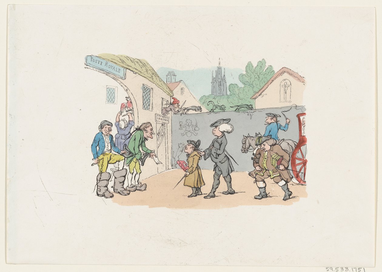 国外之旅，1807 ...，1807 ... 作者 托马斯·罗兰森