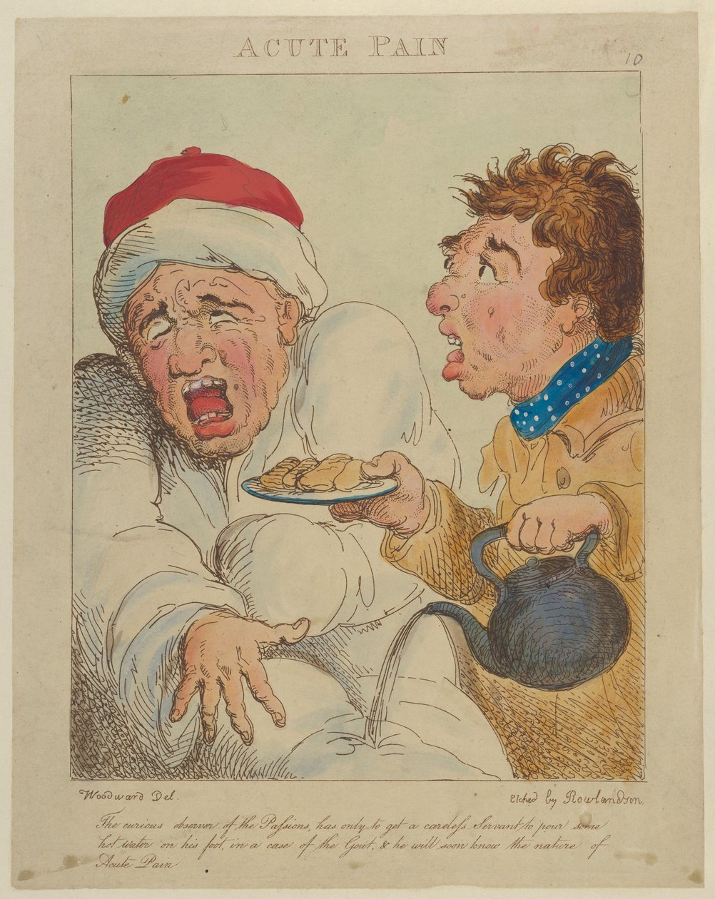 急性疼痛，1800.，1800.。 作者 托马斯·罗兰森